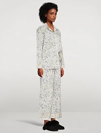 Cotton Pajama Set Los Angeles Print