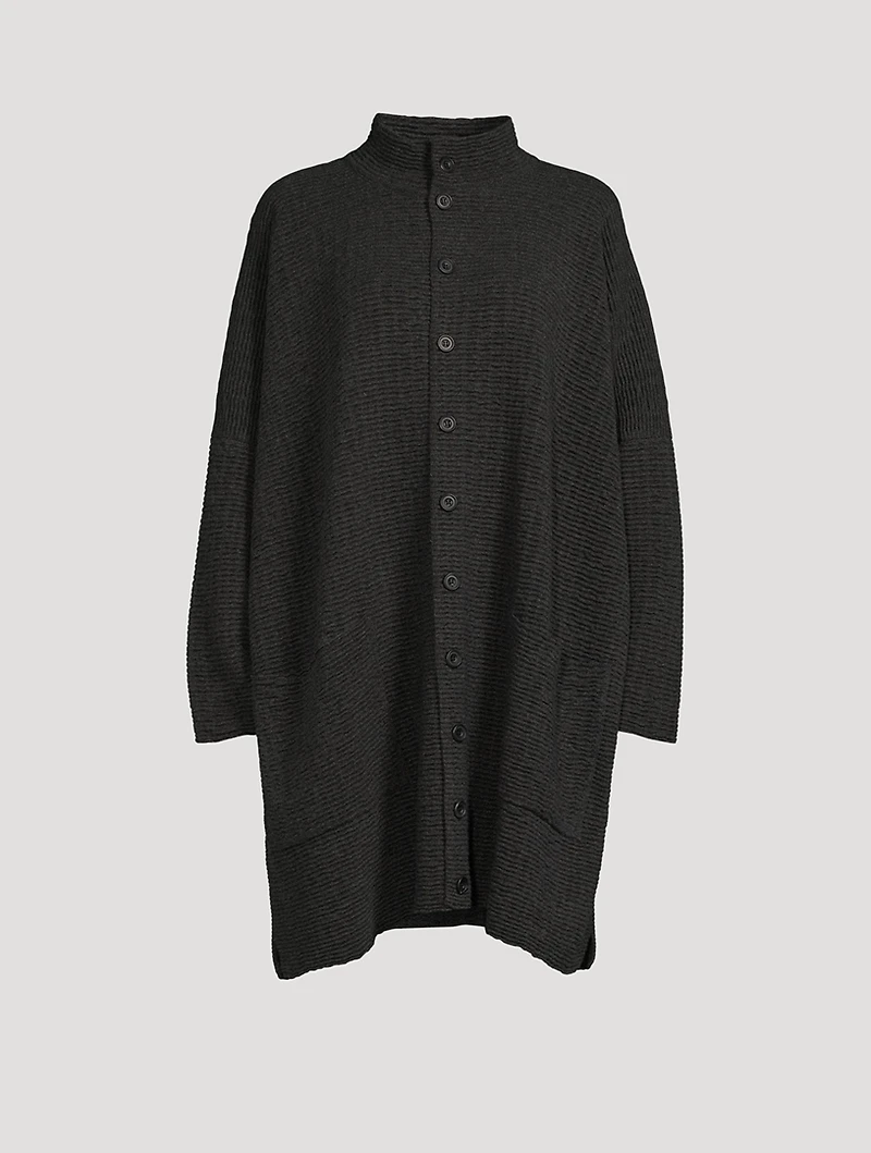 Cashmere And Silk Long Cardigan