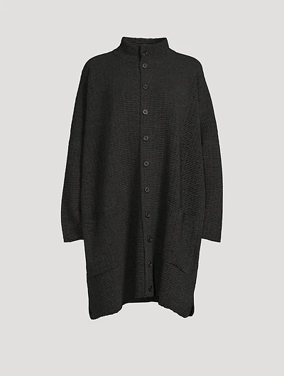 Cashmere And Silk Long Cardigan