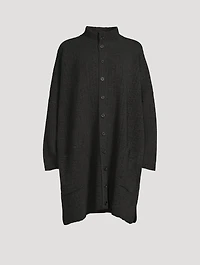 Cashmere And Silk Long Cardigan