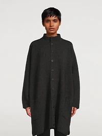 Cashmere And Silk Long Cardigan