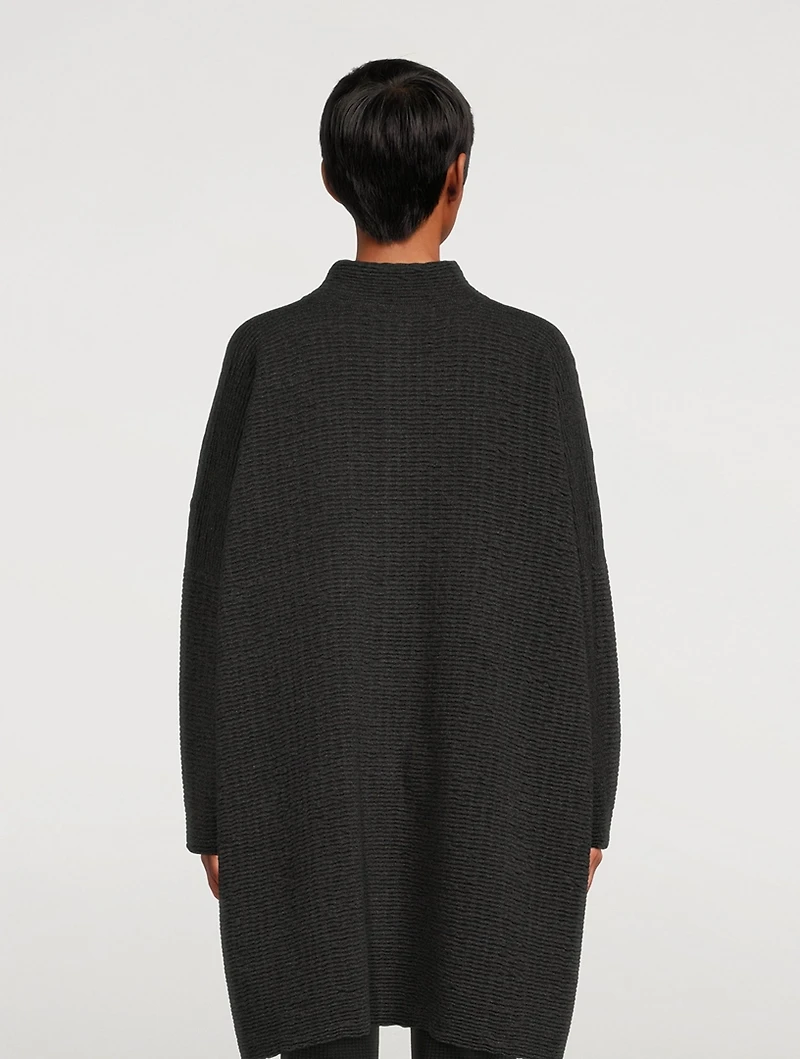 Cashmere And Silk Long Cardigan