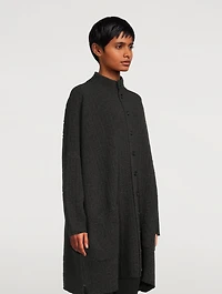 Cashmere And Silk Long Cardigan