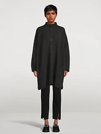 Cashmere And Silk Long Cardigan