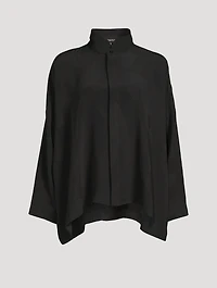 Kyoto Silk Jacquard Shirt