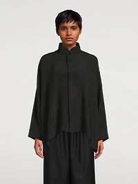Kyoto Silk Jacquard Shirt