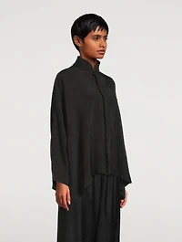 Kyoto Silk Jacquard Shirt