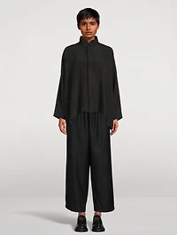 Kyoto Silk Jacquard Shirt