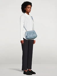 Bios Woven Eco Leather Clutch Bag