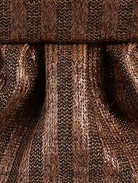 Bios Marina Braided Eco Leather Clutch Bag