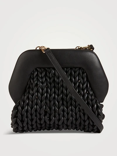 Mini Gea Knitted Clutch Bag