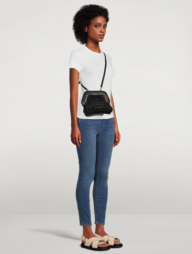 Mini Gea Knitted Clutch Bag