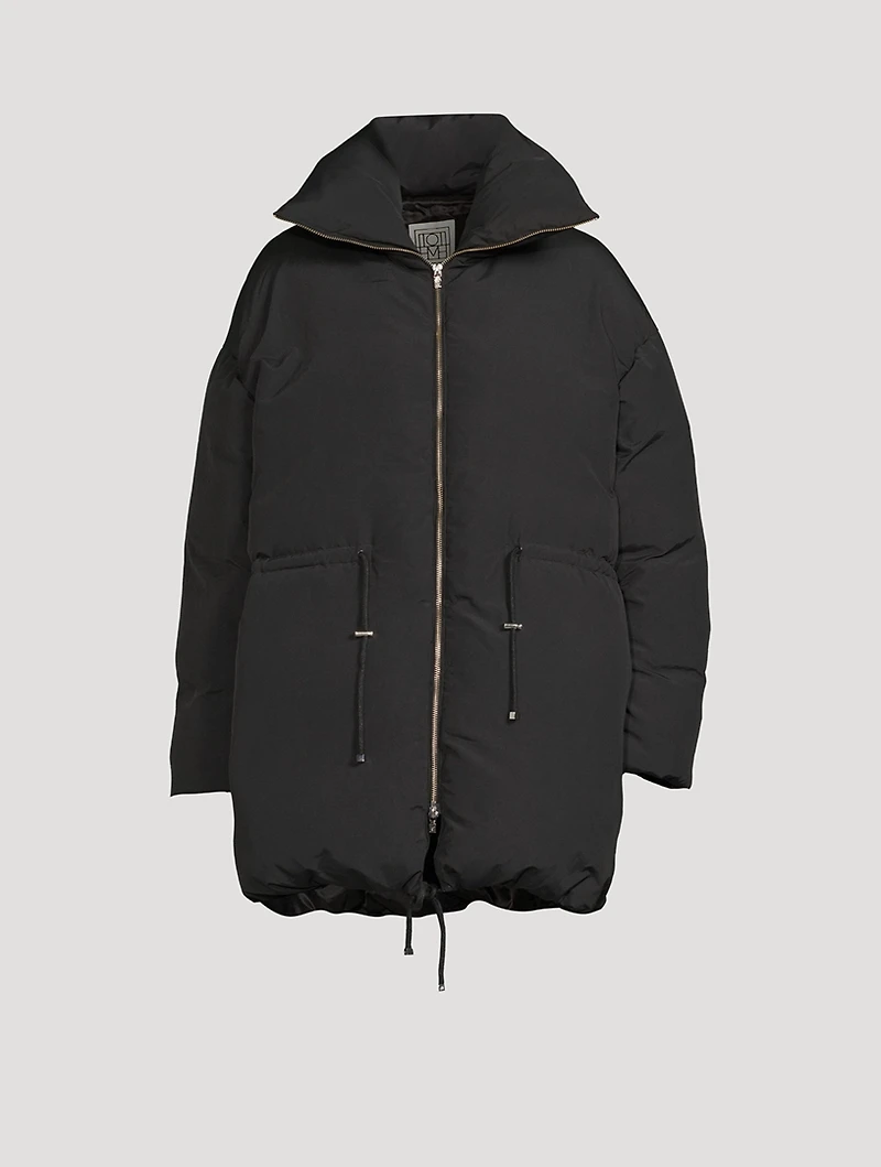 Drawstring Down Jacket