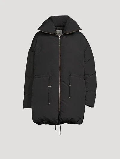 Drawstring Down Jacket