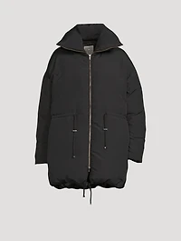 Drawstring Down Jacket