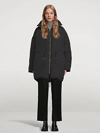 Drawstring Down Jacket