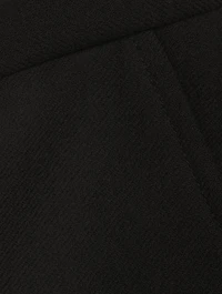 Cropped Kick Wool Trousers