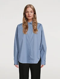 Oversized Cotton Poplin Shirt