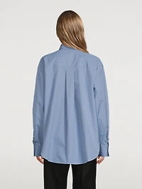 Oversized Cotton Poplin Shirt