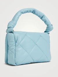 Mini Wanda Quilted Faux Leather Clutch