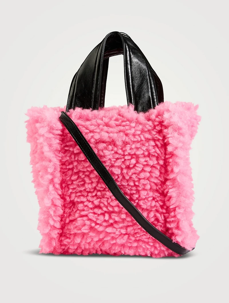 Lucille Faux Fur Tote Bag