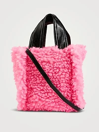 Lucille Faux Fur Tote Bag