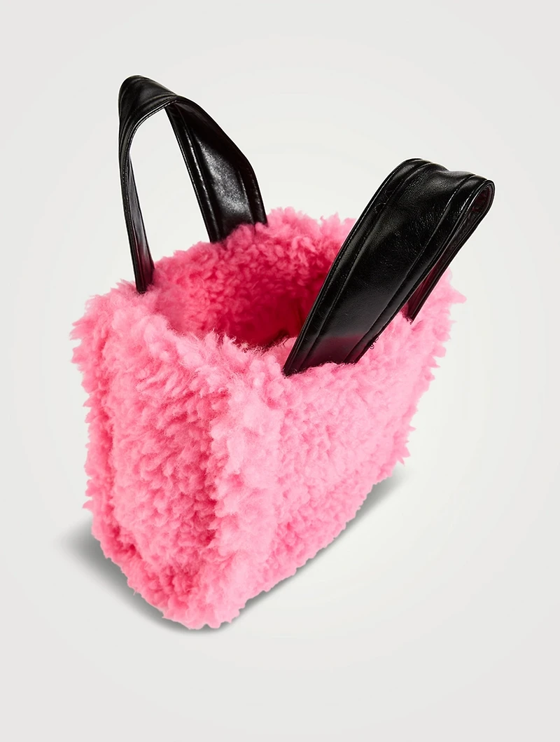 Lucille Faux Fur Tote Bag