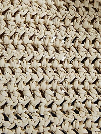 Stella Logo Raffia Tote Bag