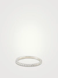Simply Bridal Wedding Band With Diamonds