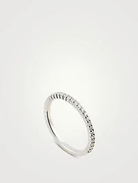 Simply Bridal Wedding Band With Diamonds