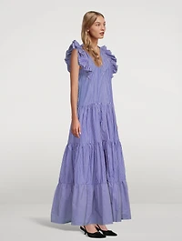 Rosane Maxi Shirt Dress Stripe