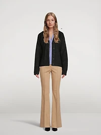 Rosane Ruffle Shirt Stripe