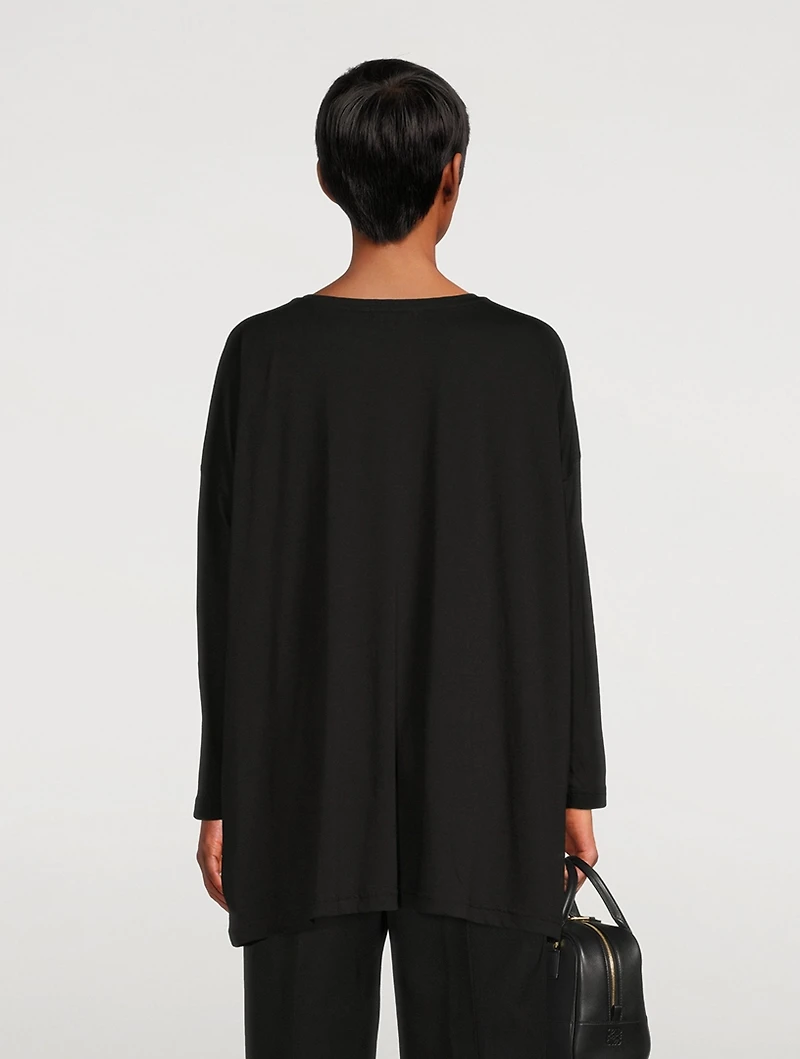 Double Edge Pima Cotton T-Shirt