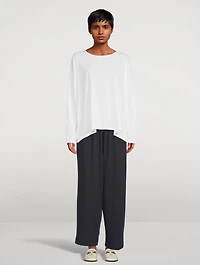 Japanese Wide-Leg Trousers