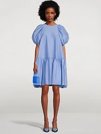 Alexa Puff-Sleeve Dress