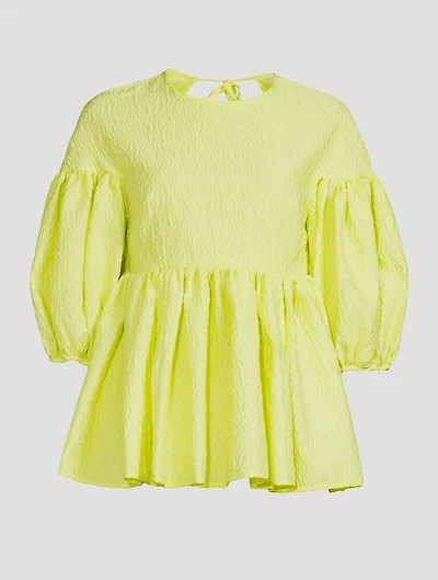 Jerry Puff-Sleeve Blouse