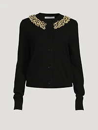 Farrah Cashmere And Wool Cardigan