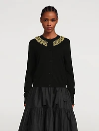 Farrah Cashmere And Wool Cardigan