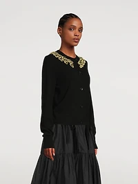 Farrah Cashmere And Wool Cardigan