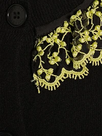 Farrah Cashmere And Wool Cardigan