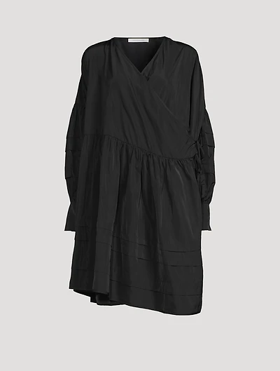Amalie Recycled Polyester Wrap Dress