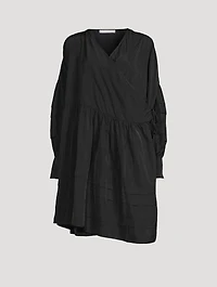 Amalie Recycled Polyester Wrap Dress