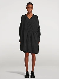 Amalie Recycled Polyester Wrap Dress