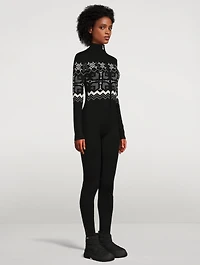 Nordic Wool Long-Sleeve Jumpsuit