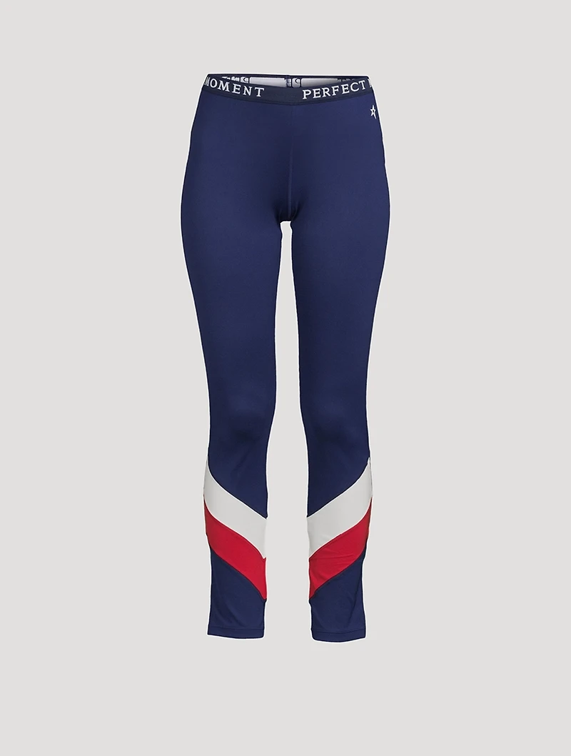 Chevron Base-Layer Leggings
