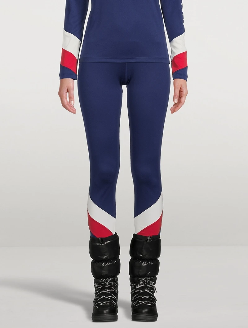 Chevron Base-Layer Leggings