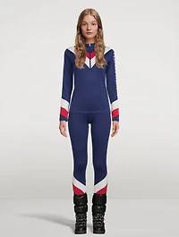 Chevron Base-Layer Leggings