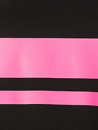 Cotton Logo Stripe T-Shirt