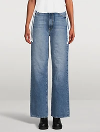 Tunnel Vision Sneak Wide-Leg Jeans