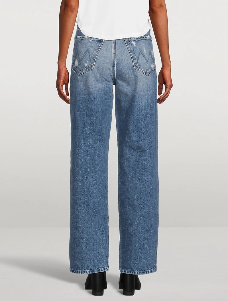 Tunnel Vision Sneak Wide-Leg Jeans